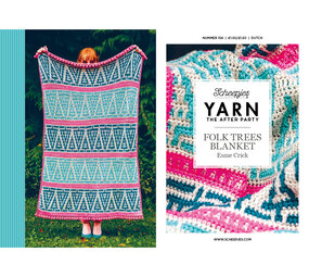 Scheepjes Haakboekje YARN The After Party nr.154 Folk Trees Blanket Scheepjes Haakboekje YARN The After Party nr.154 Folk Trees Blanket