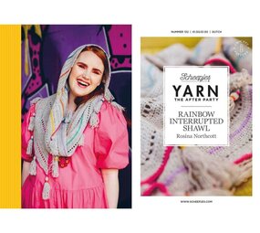 Scheepjes Haakboekje YARN The After Party nr.132 Rainbow Interrupted Shawl Scheepjes Haakboekje YARN The After Party nr.132 Rainbow Interrupted Shawl