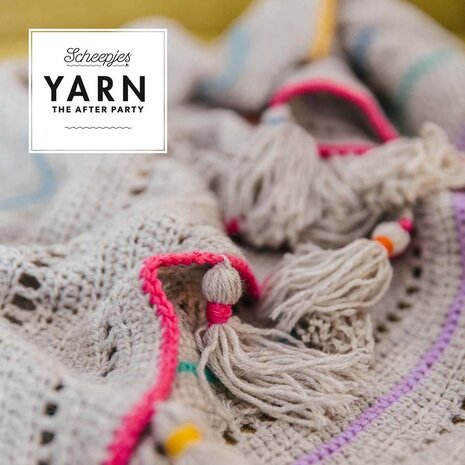 Scheepjes Haakboekje YARN The After Party nr.132 Rainbow Interrupted Shawl Scheepjes Haakboekje YARN The After Party nr.132 Rainbow Interrupted Shawl