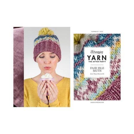 Scheepjes Breiboekje YARN The After Party nr.07 Fair Isle Hat