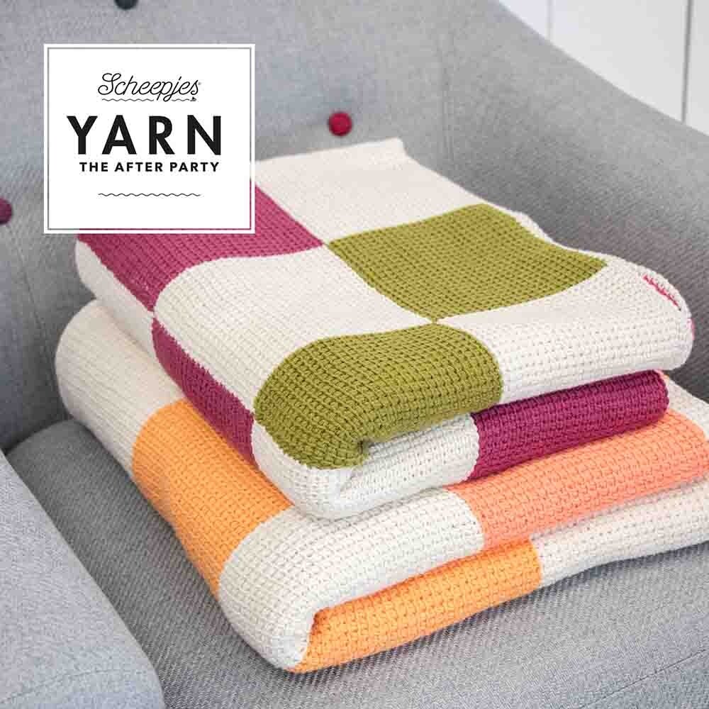 Scheepjes Haakboekje Haakboekje YARN The After Party nr.68 Tunisian Tiles Blanket Scheepjes Haakboekje Haakboekje YARN The After Party nr.68 Tunisian Tiles Blanket