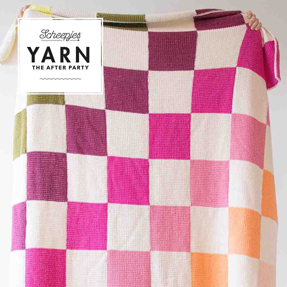 Scheepjes Haakboekje Haakboekje YARN The After Party nr.68 Tunisian Tiles Blanket Scheepjes Haakboekje Haakboekje YARN The After Party nr.68 Tunisian Tiles Blanket