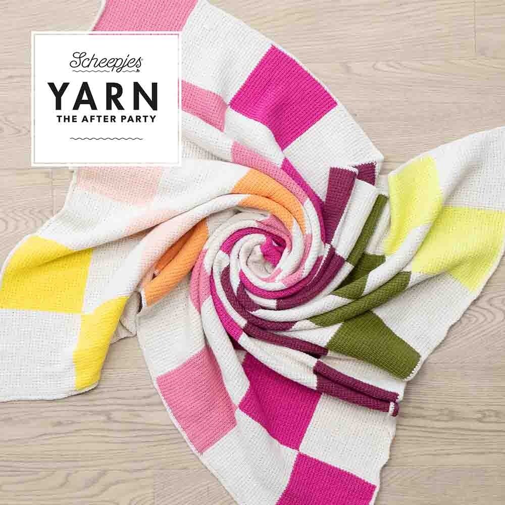 Scheepjes Haakboekje Haakboekje YARN The After Party nr.68 Tunisian Tiles Blanket Scheepjes Haakboekje Haakboekje YARN The After Party nr.68 Tunisian Tiles Blanket