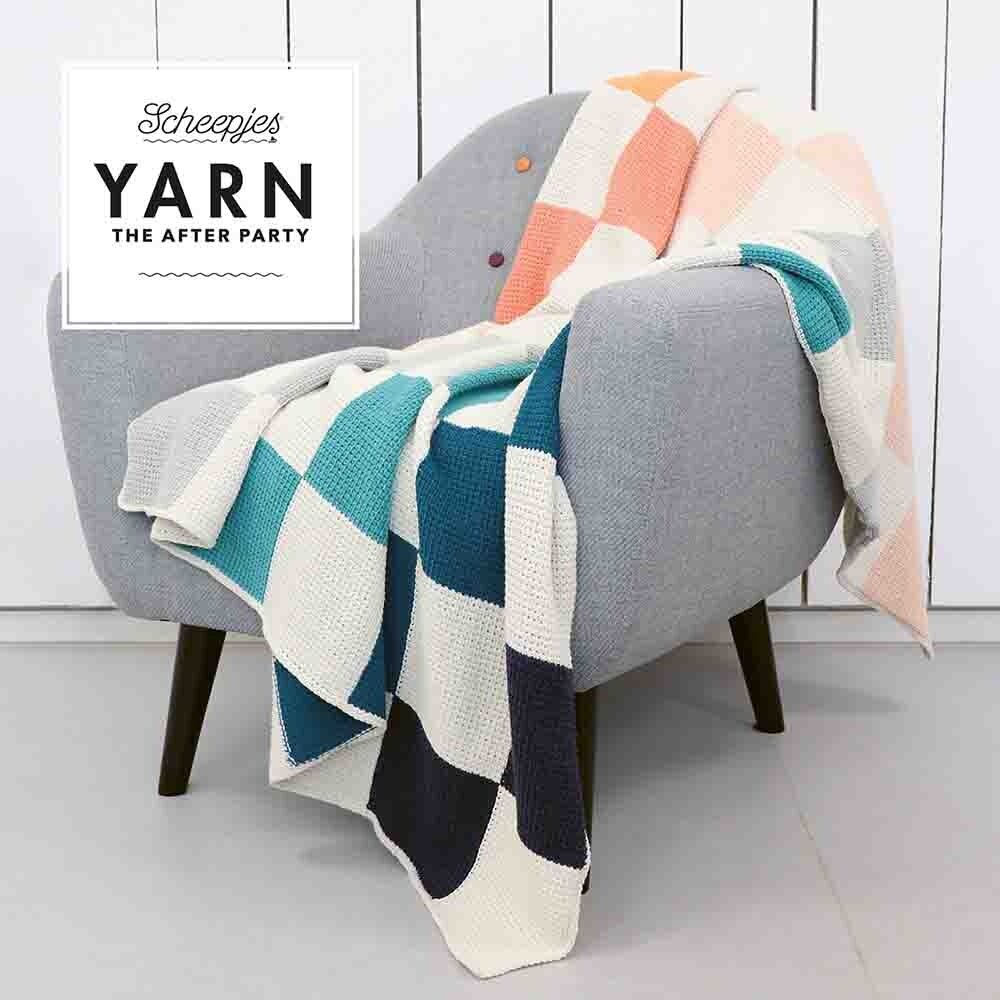 Scheepjes Haakboekje Haakboekje YARN The After Party nr.68 Tunisian Tiles Blanket Scheepjes Haakboekje Haakboekje YARN The After Party nr.68 Tunisian Tiles Blanket