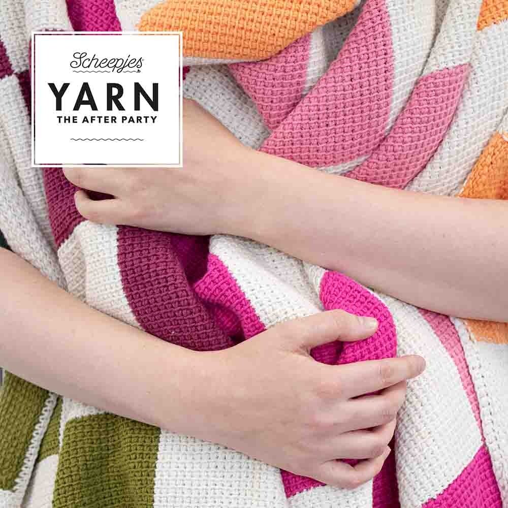 Scheepjes Haakboekje Haakboekje YARN The After Party nr.68 Tunisian Tiles Blanket Scheepjes Haakboekje Haakboekje YARN The After Party nr.68 Tunisian Tiles Blanket