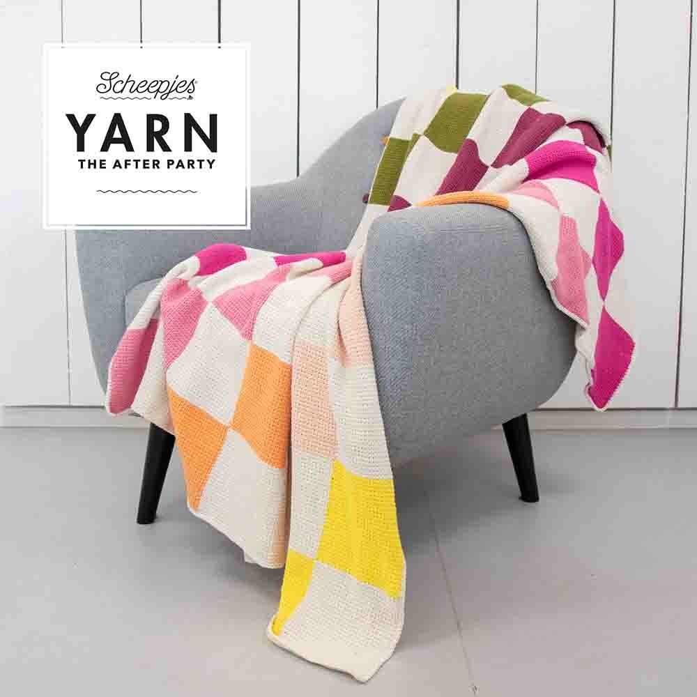 Scheepjes Haakboekje Haakboekje YARN The After Party nr.68 Tunisian Tiles Blanket Scheepjes Haakboekje Haakboekje YARN The After Party nr.68 Tunisian Tiles Blanket