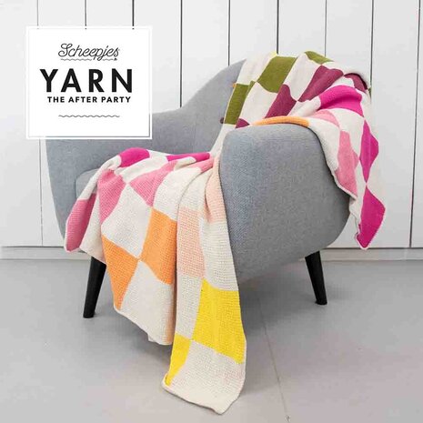 Scheepjes Haakboekje Haakboekje YARN The After Party nr.68 Tunisian Tiles Blanket Scheepjes Haakboekje Haakboekje YARN The After Party nr.68 Tunisian Tiles Blanket
