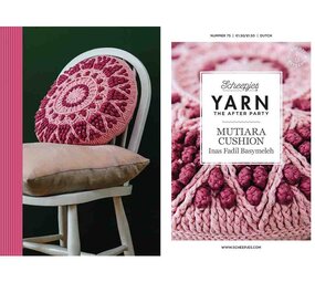 Scheepjes Haakboekje YARN The After Party nr. 75 Mutiara Cushion Scheepjes Haakboekje YARN The After Party nr. 75 Mutiara Cushion
