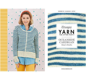 Scheepjes Breiboekje YARN The After Party nr.101 Oceanside Cardigan