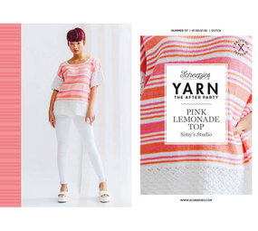Scheepjes Breiboekje YARN The After Party nr.117 Pink Lemonade Top Scheepjes Breiboekje YARN The After Party nr.117 Pink Lemonade Top