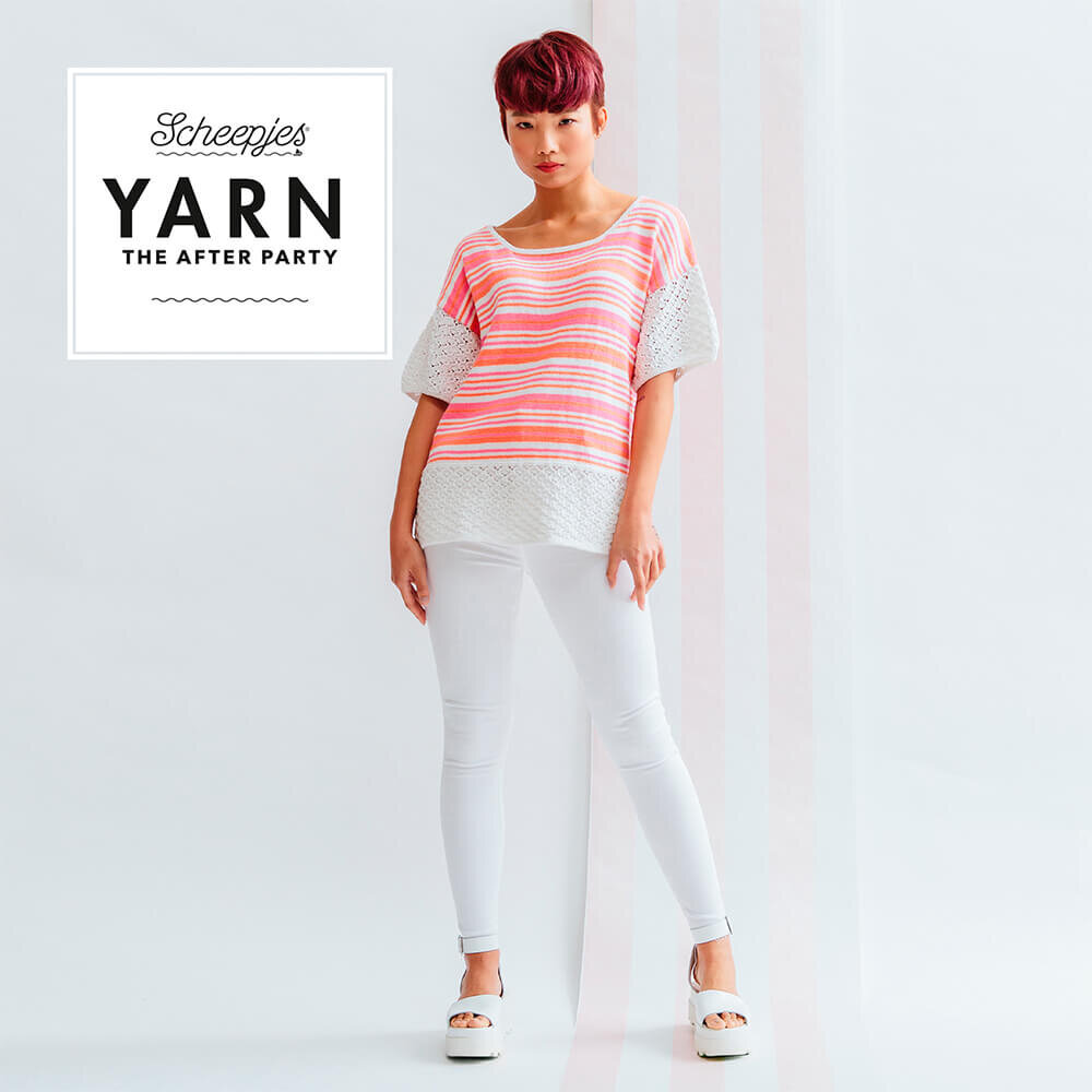 Scheepjes Breiboekje YARN The After Party nr.117 Pink Lemonade Top Scheepjes Breiboekje YARN The After Party nr.117 Pink Lemonade Top