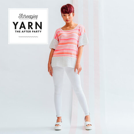 Scheepjes Breiboekje YARN The After Party nr.117 Pink Lemonade Top Scheepjes Breiboekje YARN The After Party nr.117 Pink Lemonade Top