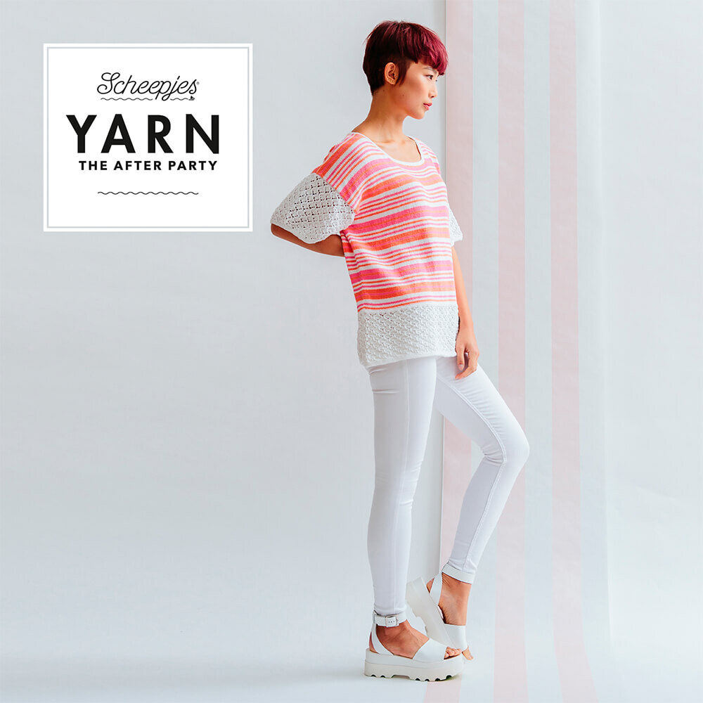 Scheepjes Breiboekje YARN The After Party nr.117 Pink Lemonade Top Scheepjes Breiboekje YARN The After Party nr.117 Pink Lemonade Top