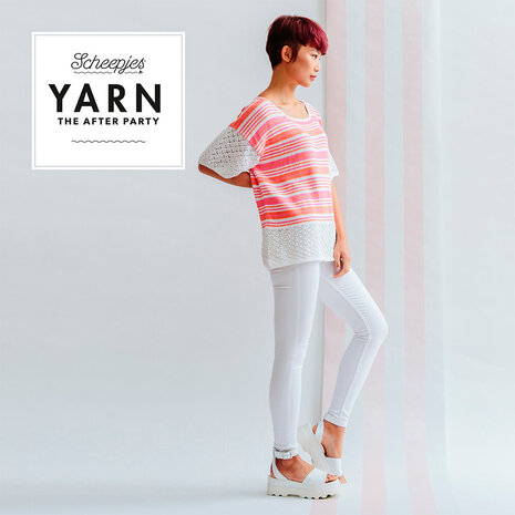 Scheepjes Breiboekje YARN The After Party nr.117 Pink Lemonade Top Scheepjes Breiboekje YARN The After Party nr.117 Pink Lemonade Top