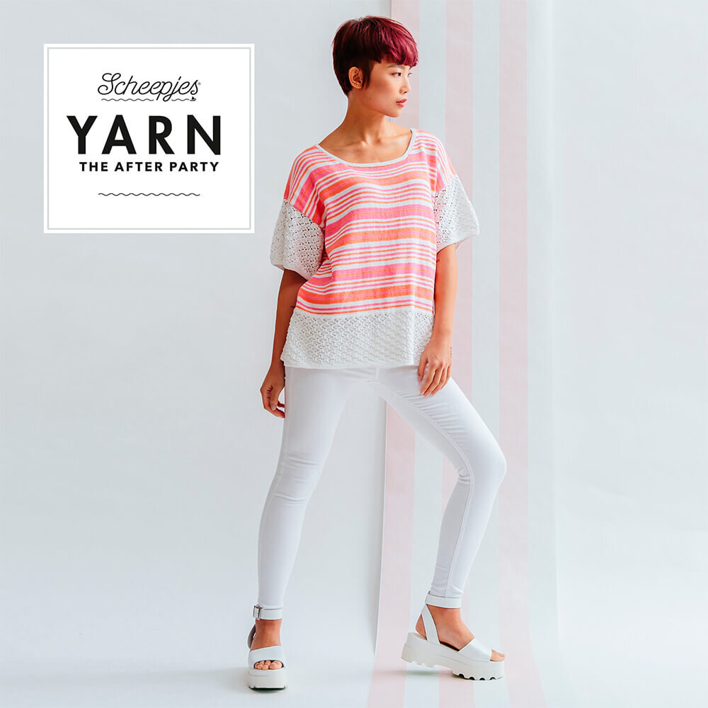 Scheepjes Breiboekje YARN The After Party nr.117 Pink Lemonade Top Scheepjes Breiboekje YARN The After Party nr.117 Pink Lemonade Top