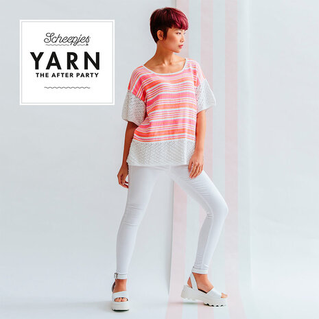 Scheepjes Breiboekje YARN The After Party nr.117 Pink Lemonade Top Scheepjes Breiboekje YARN The After Party nr.117 Pink Lemonade Top