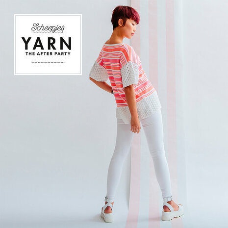 Scheepjes Breiboekje YARN The After Party nr.117 Pink Lemonade Top Scheepjes Breiboekje YARN The After Party nr.117 Pink Lemonade Top