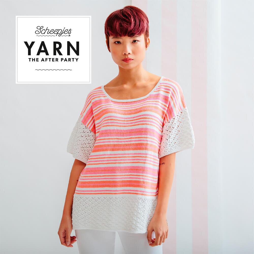 Scheepjes Breiboekje YARN The After Party nr.117 Pink Lemonade Top Scheepjes Breiboekje YARN The After Party nr.117 Pink Lemonade Top