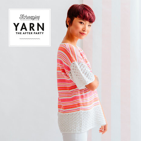 Scheepjes Breiboekje YARN The After Party nr.117 Pink Lemonade Top Scheepjes Breiboekje YARN The After Party nr.117 Pink Lemonade Top