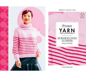 Scheepjes Breiboekje YARN The After Party nr.128 Borderlines Jumper Scheepjes Breiboekje YARN The After Party nr.128 Borderlines Jumper