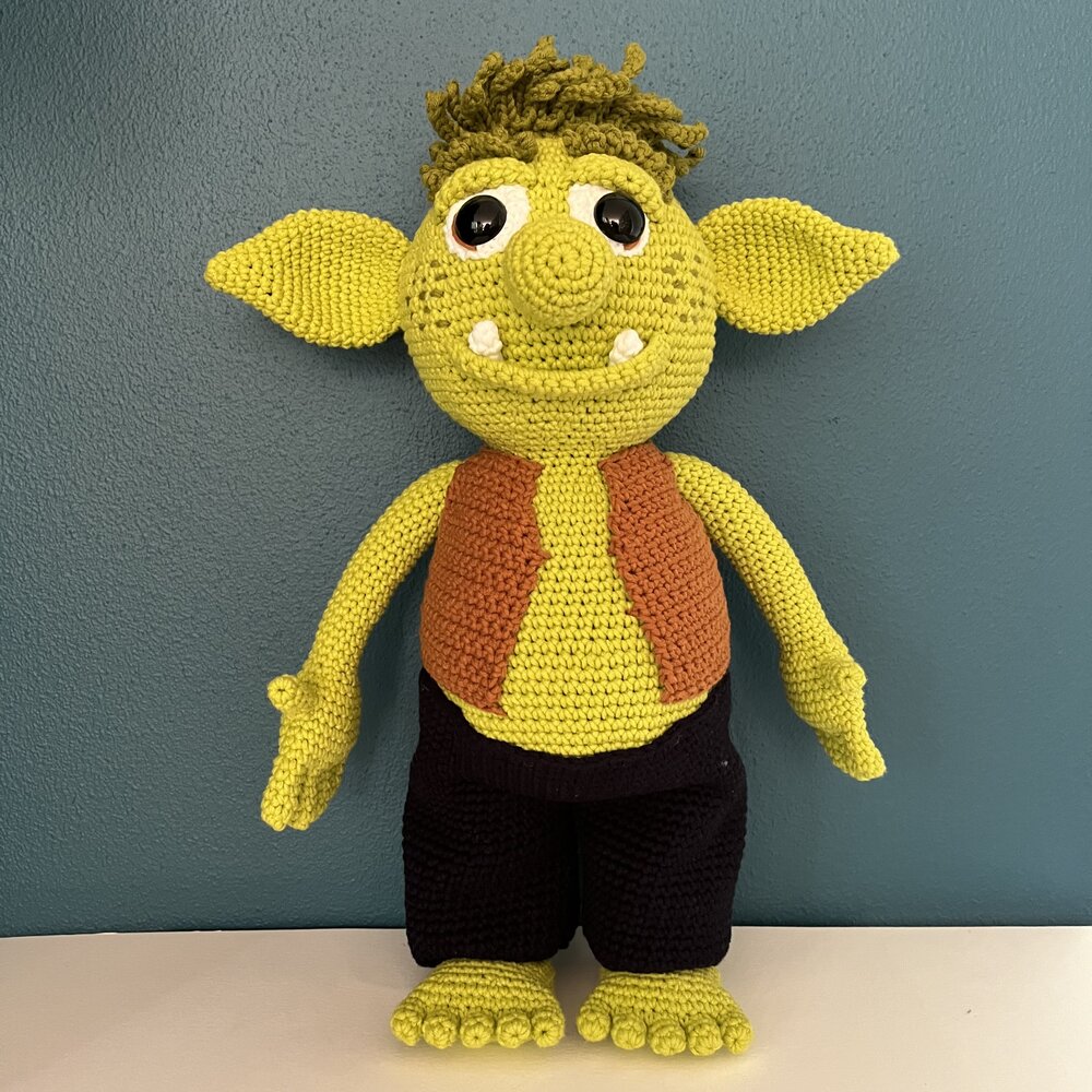 Byclaire Haakpatroon byClaire Trol Knoet XL Byclaire Haakpatroon byClaire Trol Knoet XL