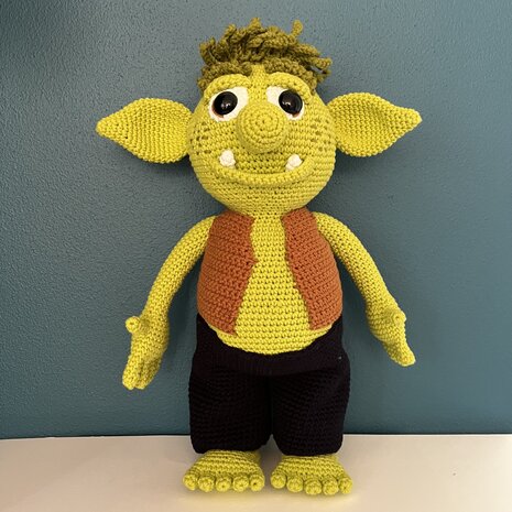 Byclaire Haakpatroon byClaire Trol Knoet XL Byclaire Haakpatroon byClaire Trol Knoet XL