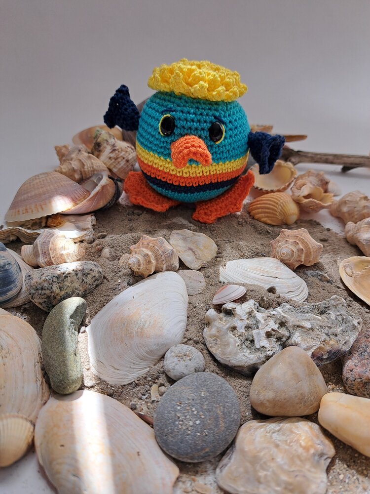 Byclaire Haakpatroon byClaire Kogelvis Eend Sibbe