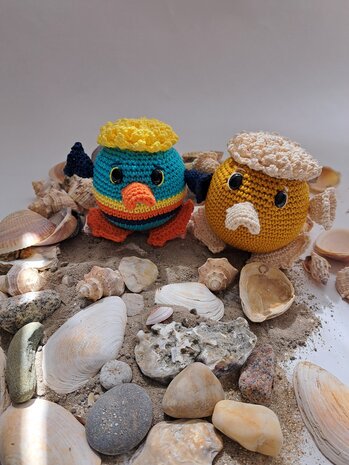 Byclaire Haakpatroon byClaire Kogelvis Eend Sibbe