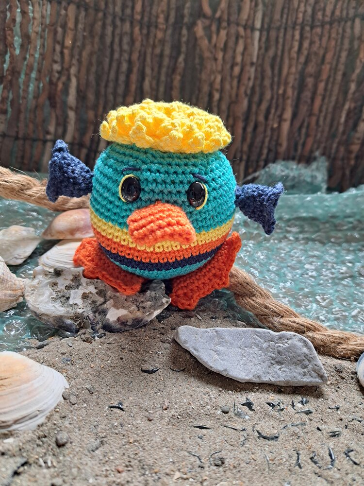 Byclaire Haakpatroon byClaire Kogelvis Eend Sibbe