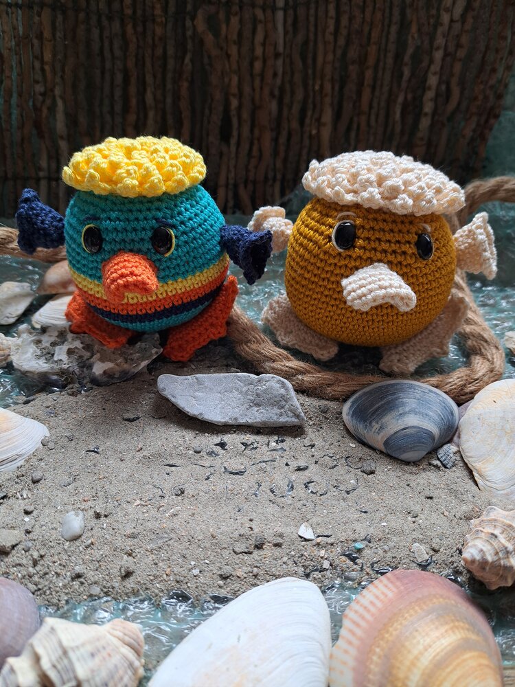 Byclaire Haakpatroon byClaire Kogelvis Eend Sibbe