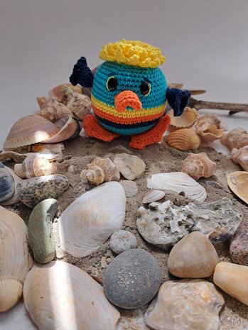 Byclaire Haakpakket byClaire Kogelvis Eend Sibbe Byclaire Haakpakket byClaire Kogelvis Eend Sibbe