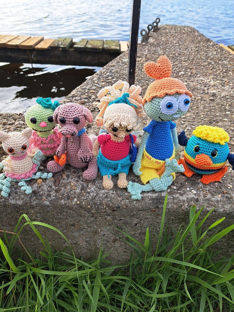 Byclaire Haakpakket byClaire Vriendjes van het water