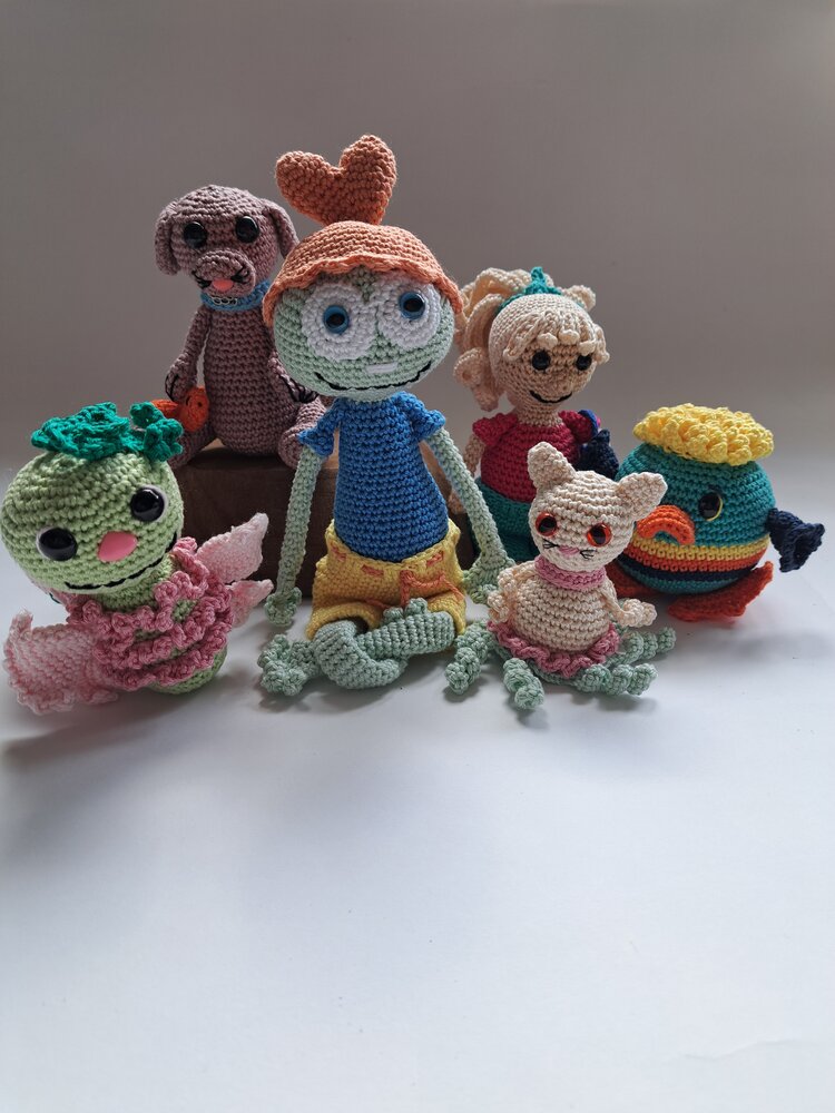 Byclaire Haakpakket byClaire Vriendjes van het water