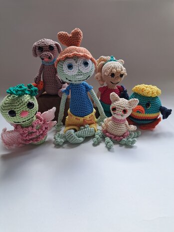 Byclaire Haakpakket byClaire Vriendjes van het water