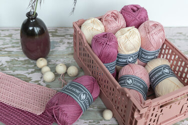 Durable Coral Cotton Garen