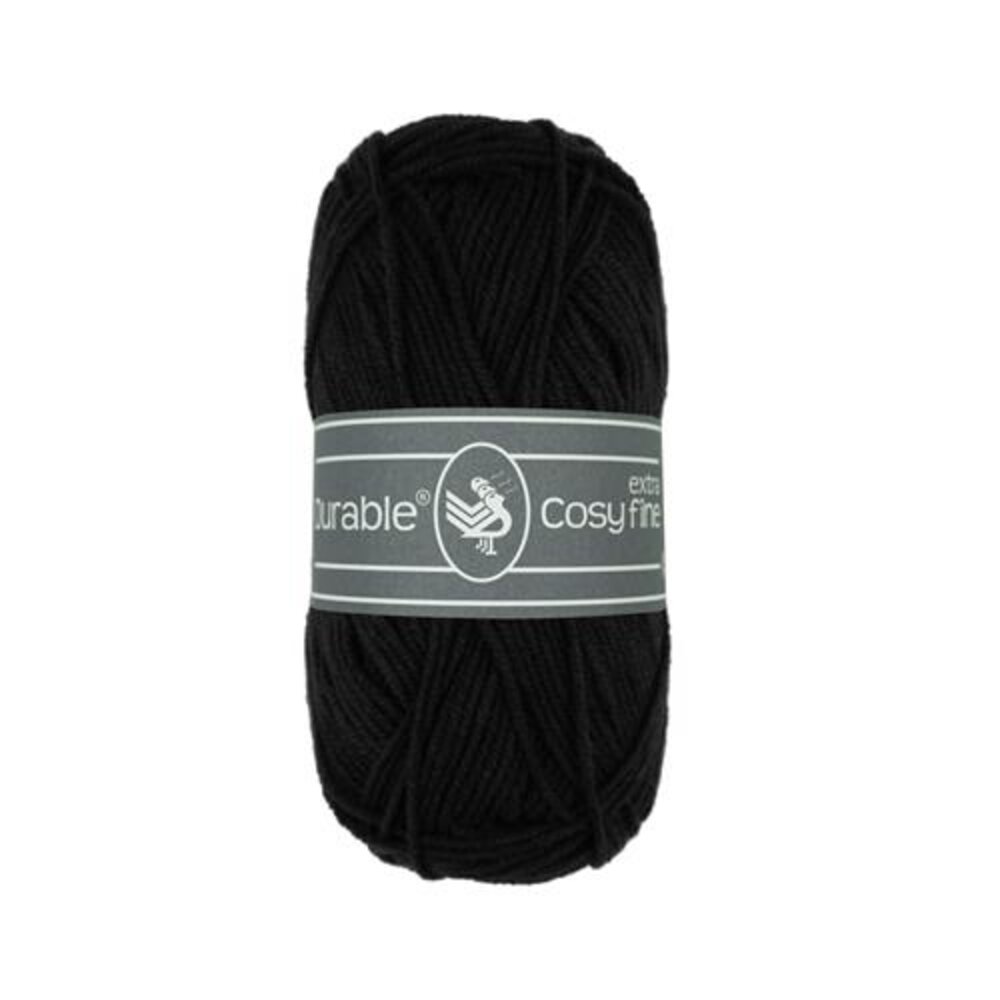 Durable Durable Cosy Extra Fine 325 Black Durable Durable Cosy Extra Fine 325 Black