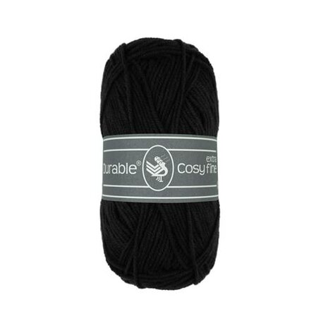 Durable Durable Cosy Extra Fine 325 Black Durable Durable Cosy Extra Fine 325 Black
