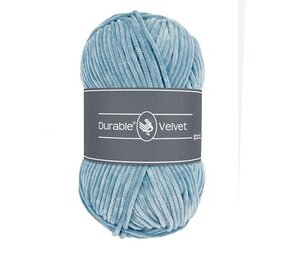 Durable Velvet 289 Blue Grey