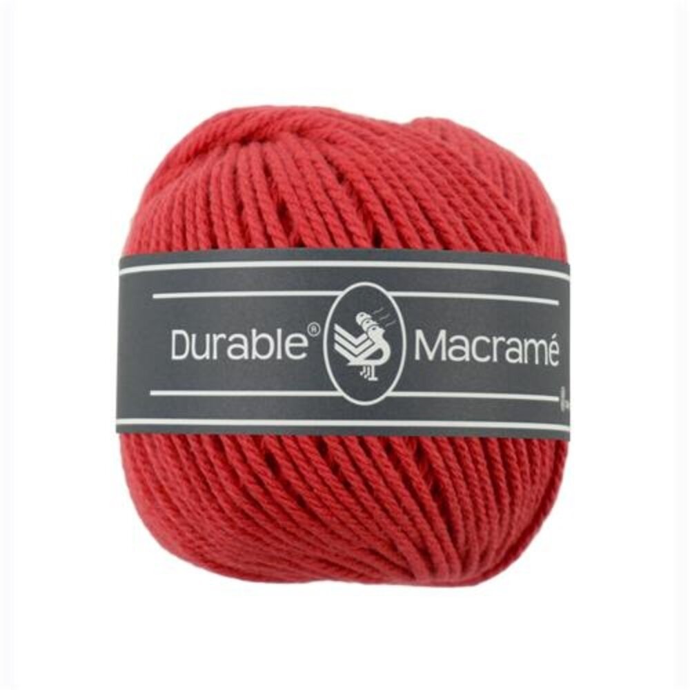 Durable Durable Macramé  316 Red