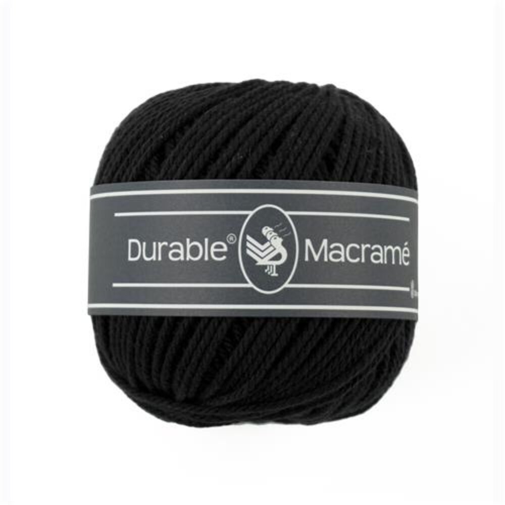Durable Durable Macramé  325 Black