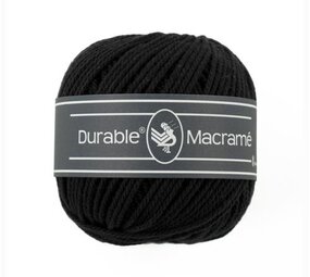 Durable Macramé 325 Black Durable Macramé 325 Black