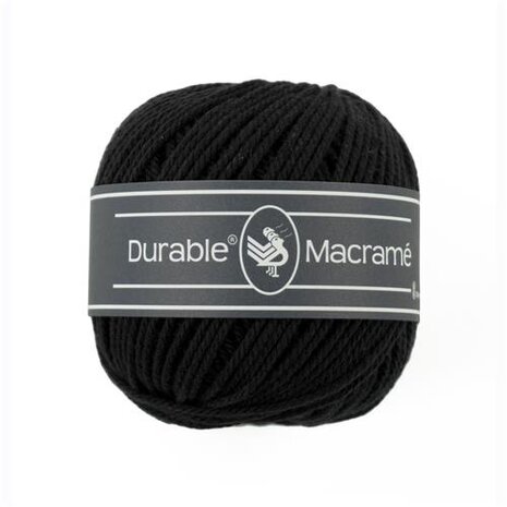 Durable Durable Macramé  325 Black