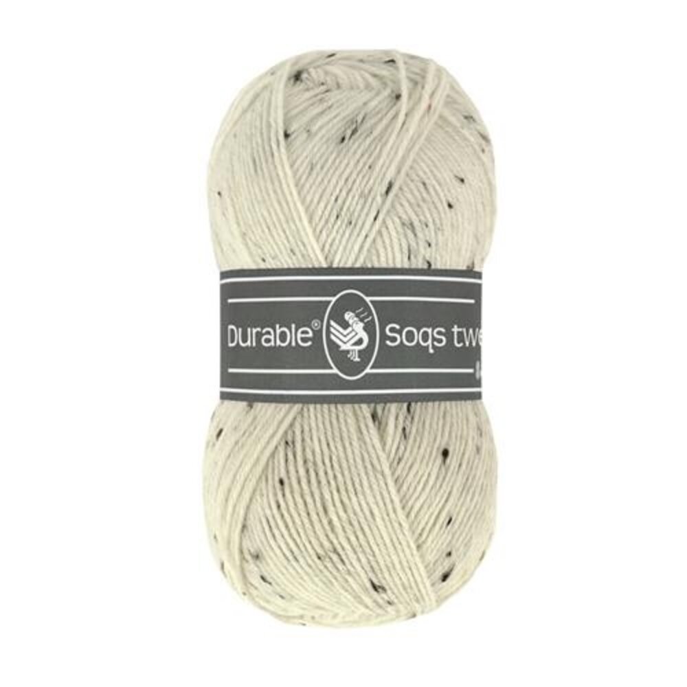 Durable Durable Soqs tweed 326 Ivory