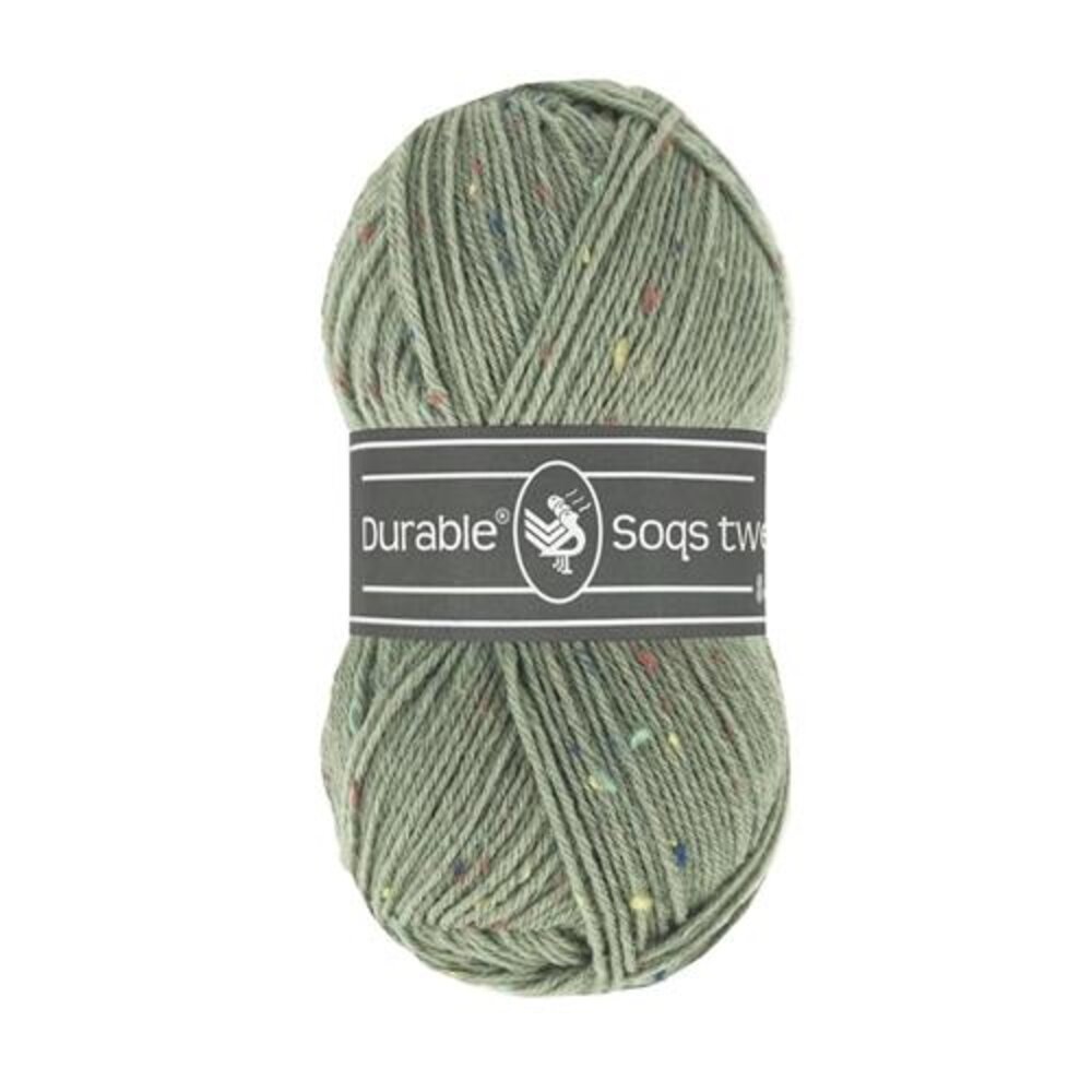 Durable Durable Soqs tweed 402 Seagrass