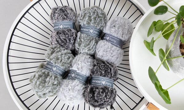 Durable Durable Furry 2228 Silver grey