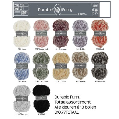 Durable Durable Furry 326 Ivory