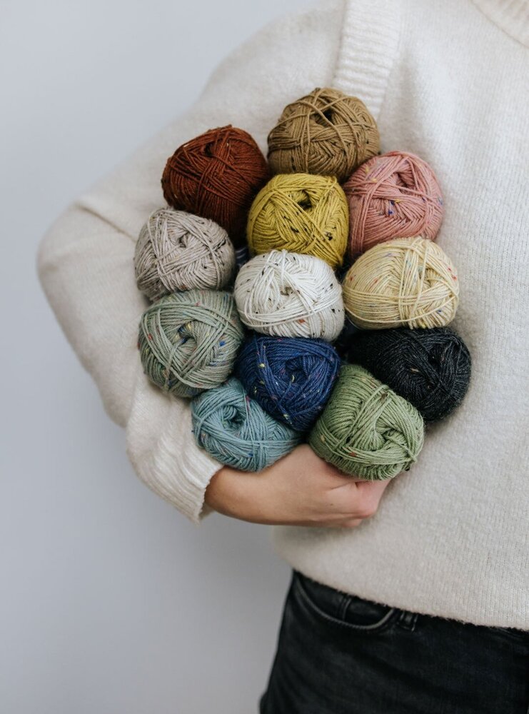 Durable Durable Soqs tweed 326 Ivory