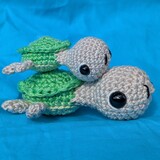 Byclaire Haakpakket Schildpad (Zee-thema slinger)