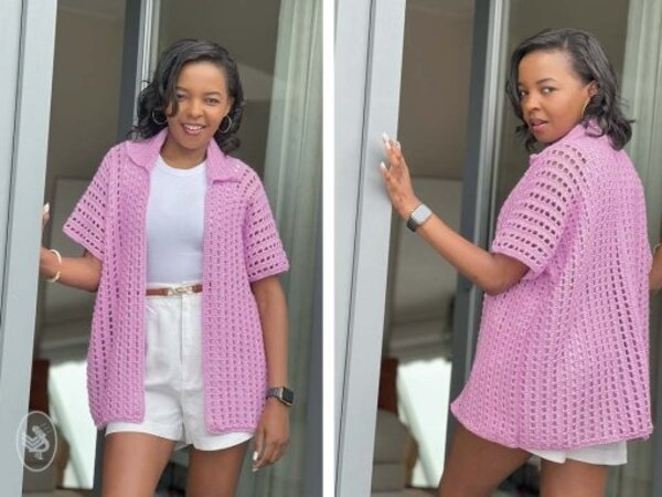 Durable Haakpakket Gratis Haakpatroon Mesh shirt – Haak dit veelzijdige kledingstuk me Durable Comfy garen Durable Haakpakket Gratis Haakpatroon Mesh shirt – Haak dit veelzijdige kledingstuk me Durable Comfy garen