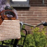 Durable Haakpakket Pied de Poule tas en portemonnee
